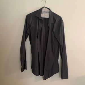 Dark Grey Men’s Dress Shirt